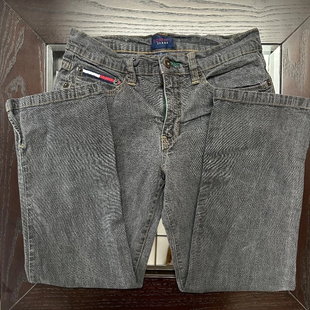 *TOMMY JEANS* Girl's Gray Jeans Size 5